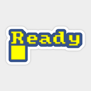 Ready Sticker